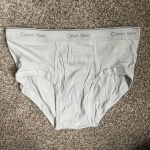 Calvin Klein Light Gray Men's Briefs